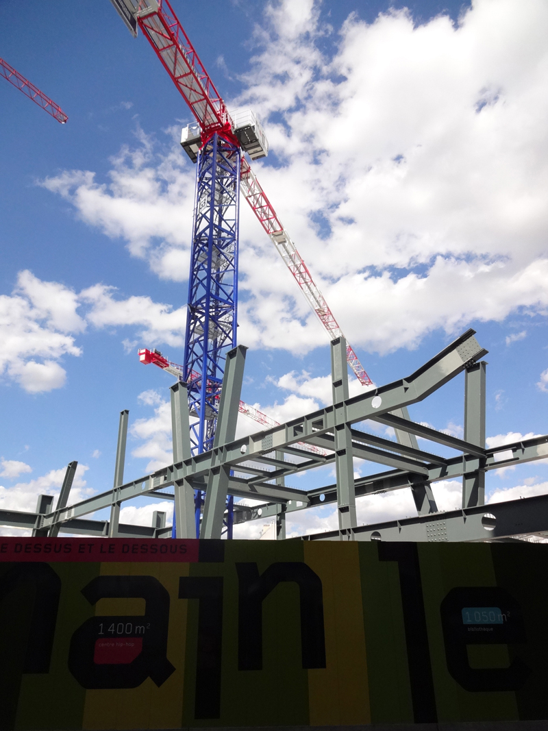 Le chantier du Forum des Halles