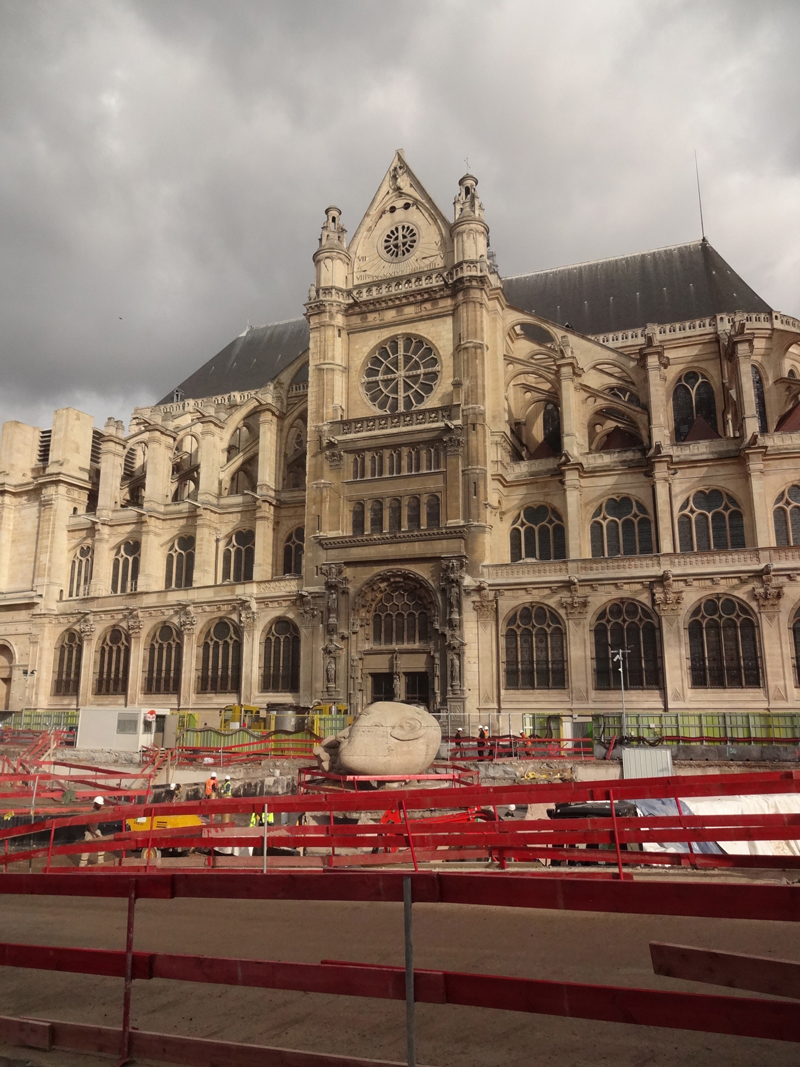 Travaux du forum des Halles