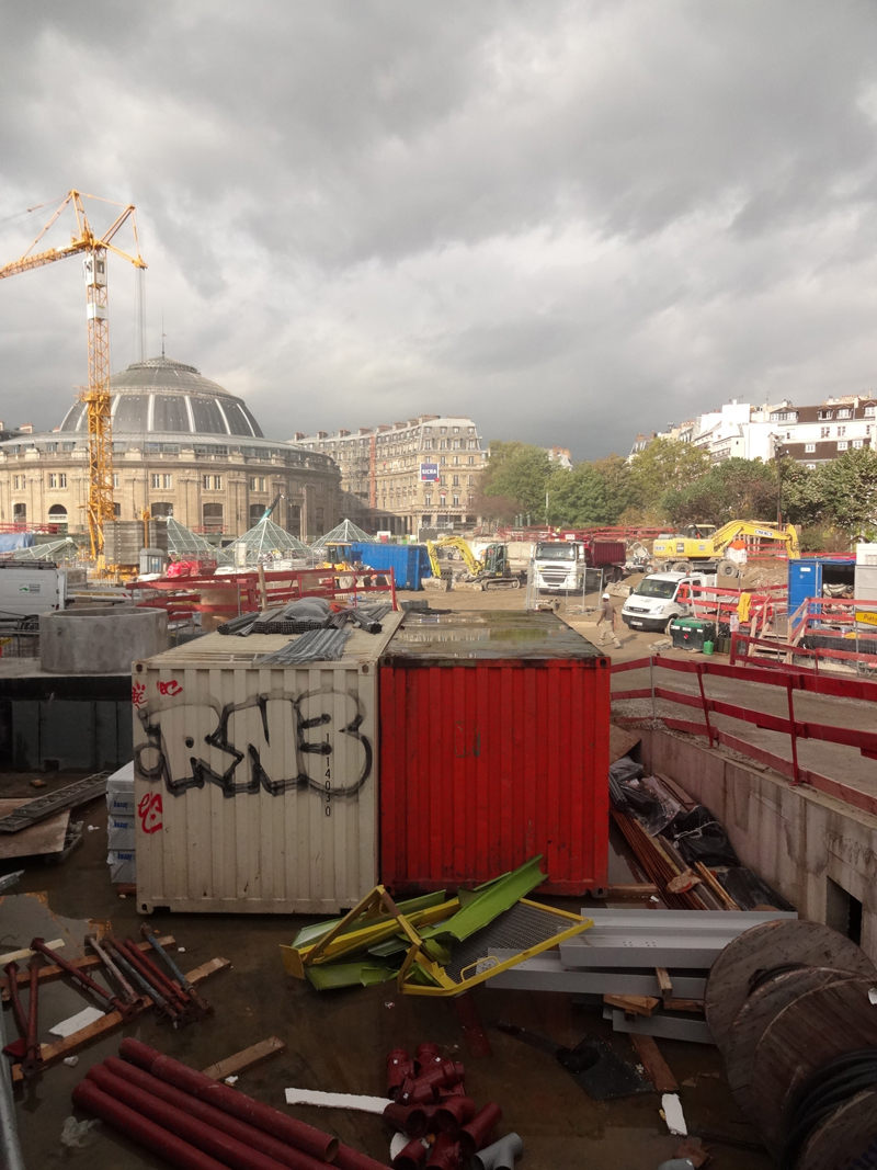 Travaux du forum des Halles