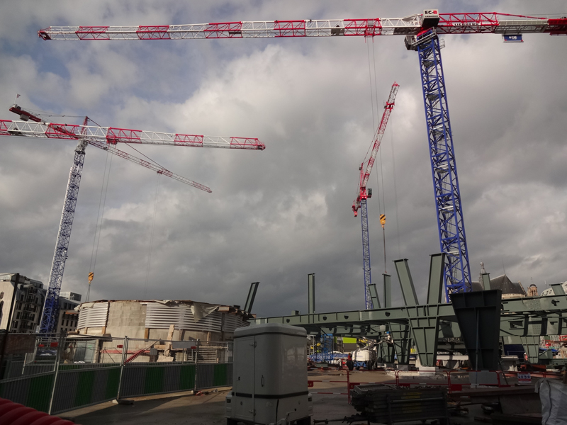 Travaux du forum des Halles