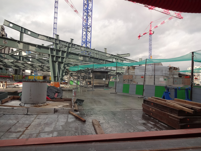 Travaux du forum des Halles