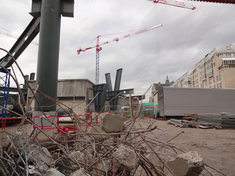 Travaux du forum des Halles