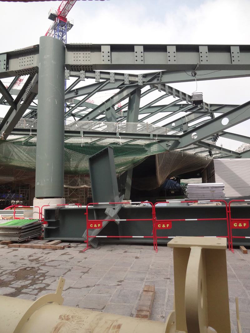 Le chantier du Forum des Halles