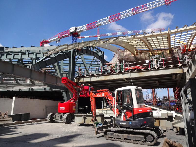 Travaux du Forum des Halles