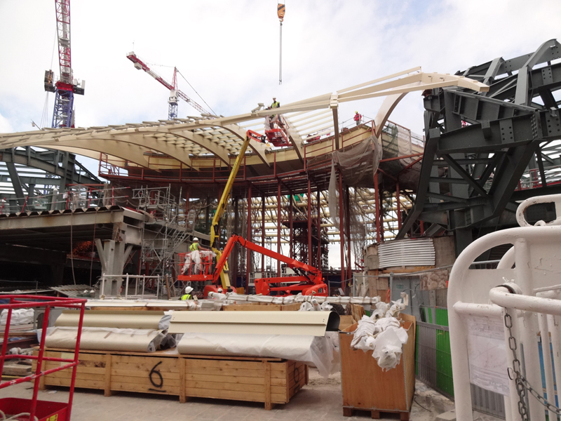 Travaux du Forum des Halles