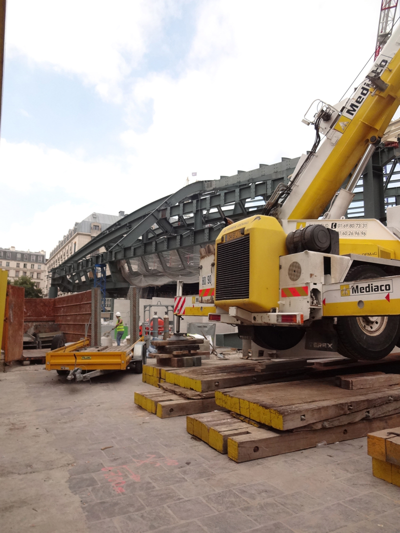 Travaux du Forum des Halles