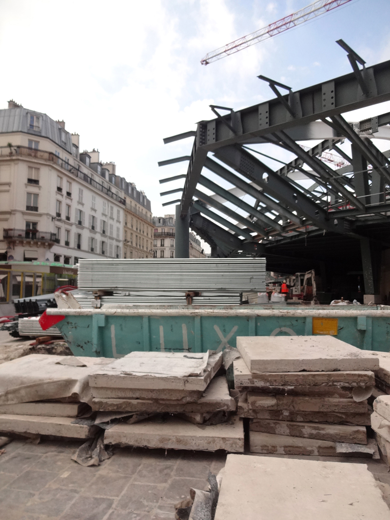 Travaux du Forum des Halles