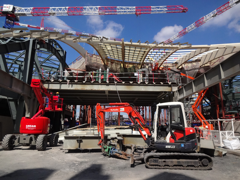 Travaux du Forum des Halles