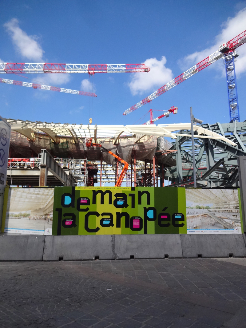 Travaux du Forum des Halles