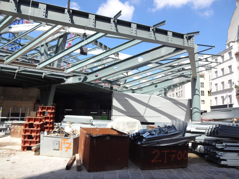 Travaux du Forum des Halles