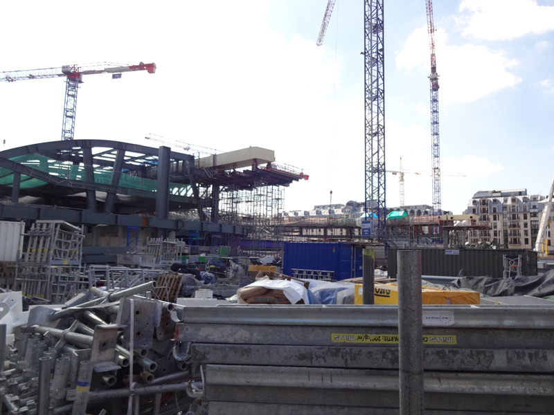 Travaux du Forum des Halles