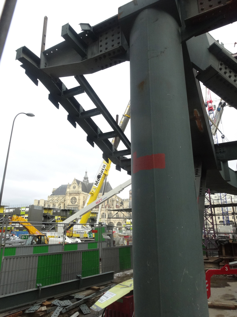 Les travaux du Forum des Halles