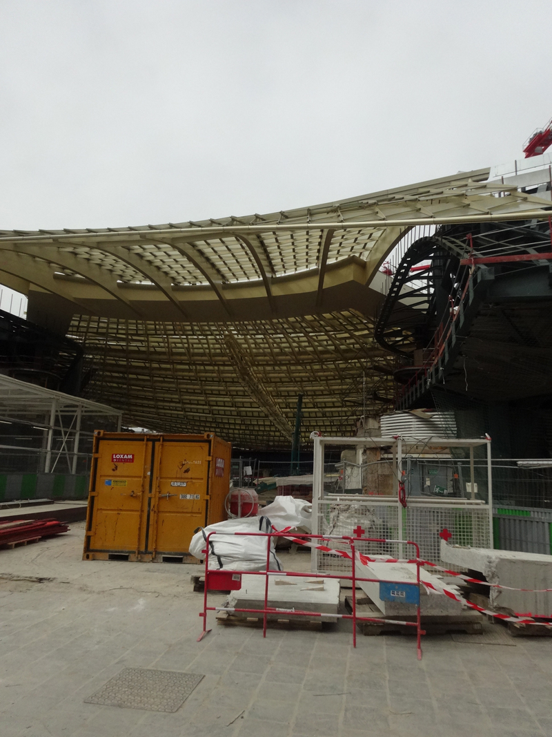 Travaux Forum des Halles