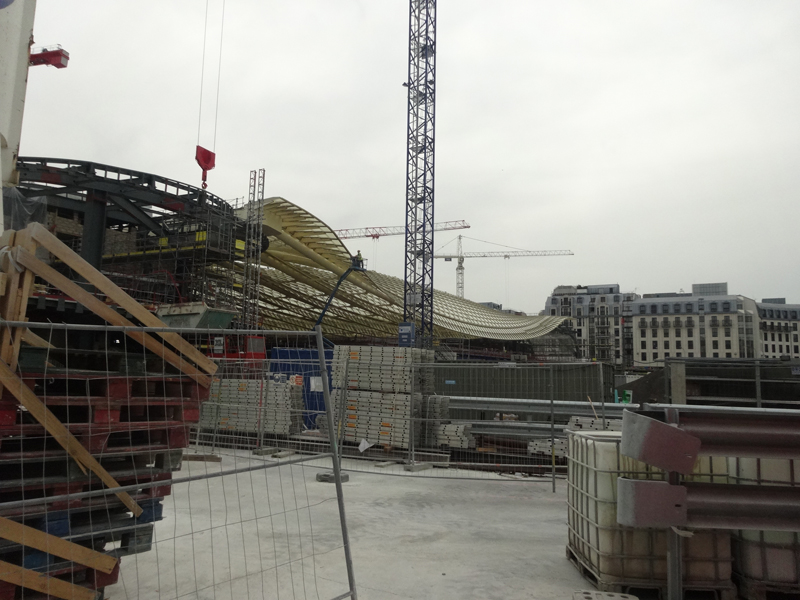 Travaux Forum des Halles