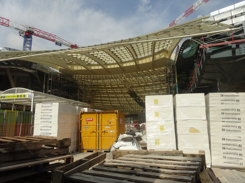 Travaux Forum des Halles