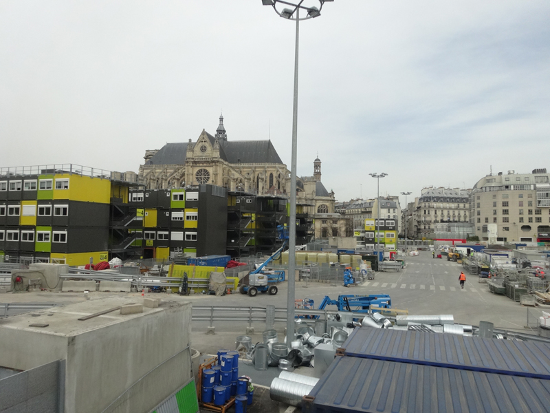 Travaux Forum des Halles