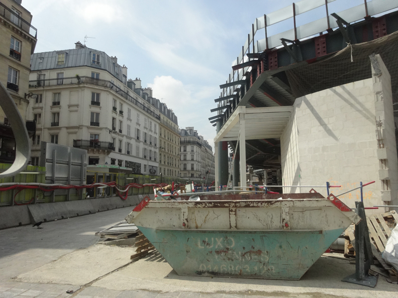 Forum des Halles Le chantier