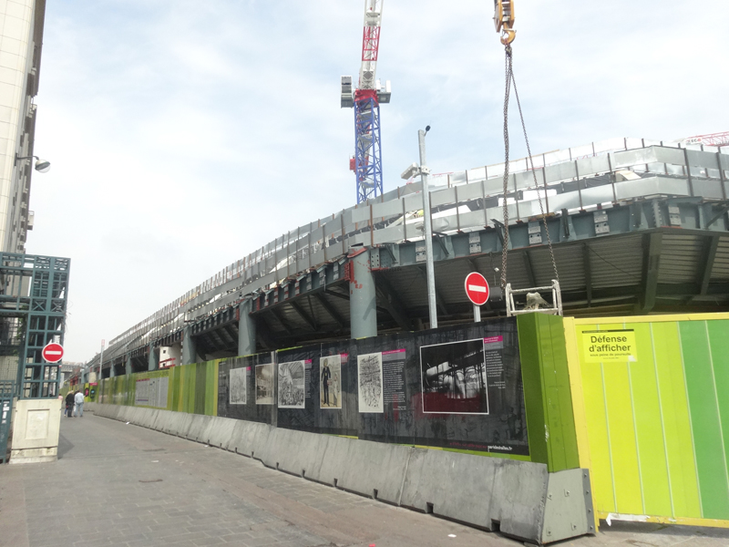 Forum des Halles Le chantier