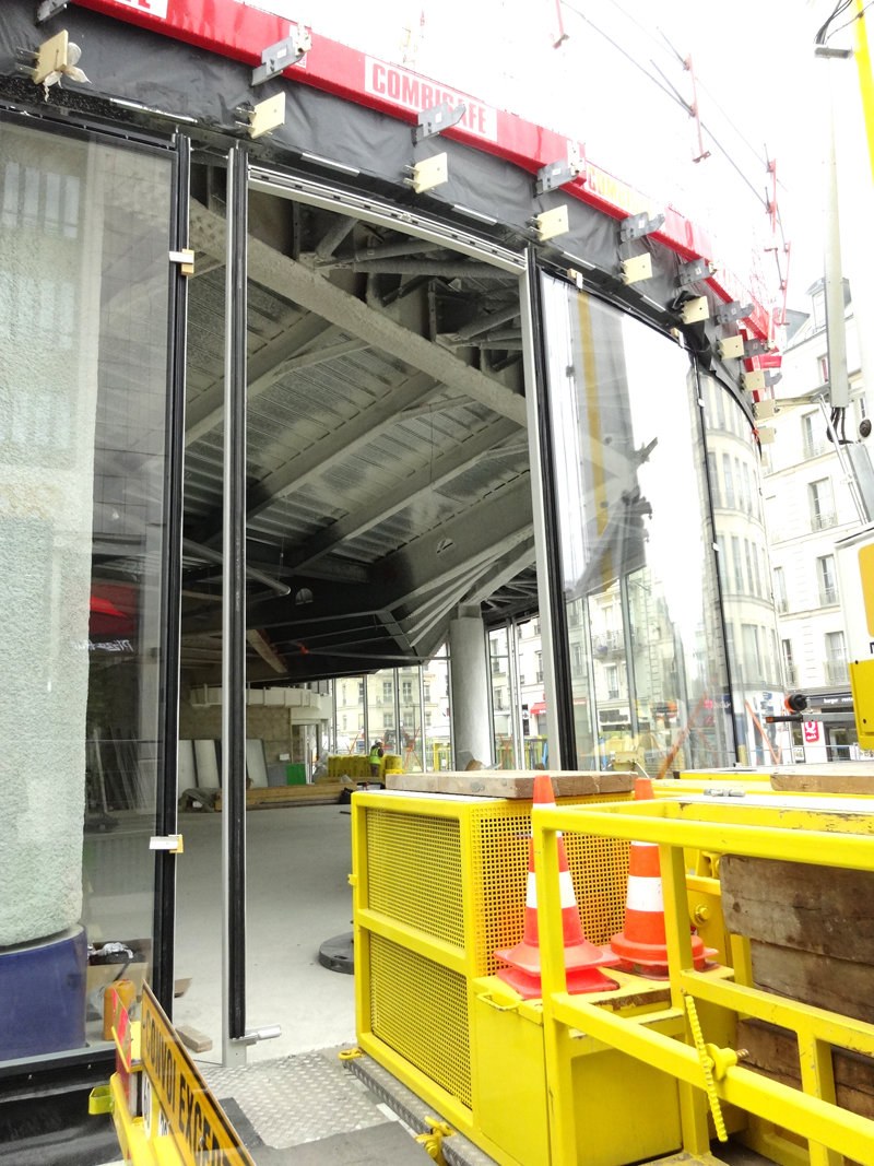 Chantier du Forum des Halles