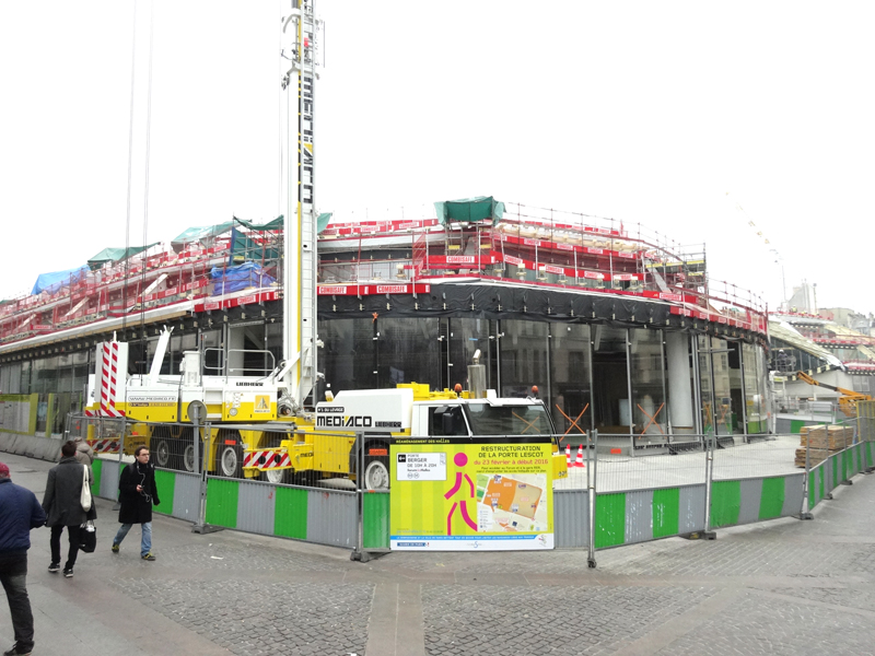 Chantier du Forum des Halles