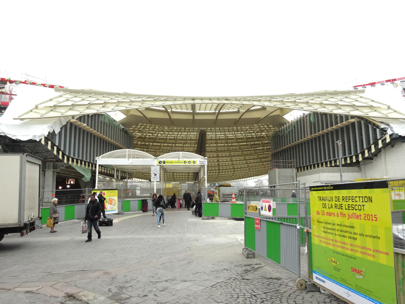 Chantier du Forum des Halles