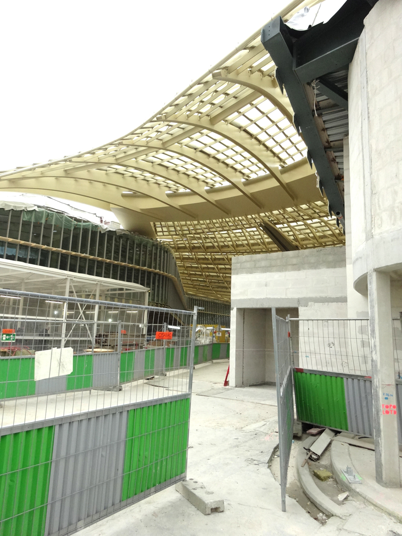 Chantier du Forum des Halles