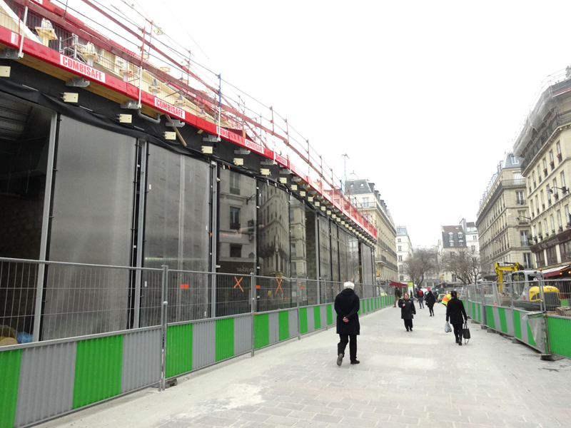 Chantier du Forum des Halles