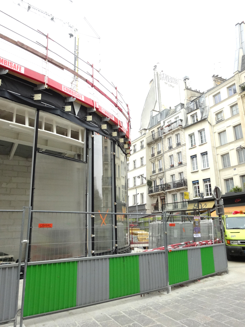 Chantier du Forum des Halles