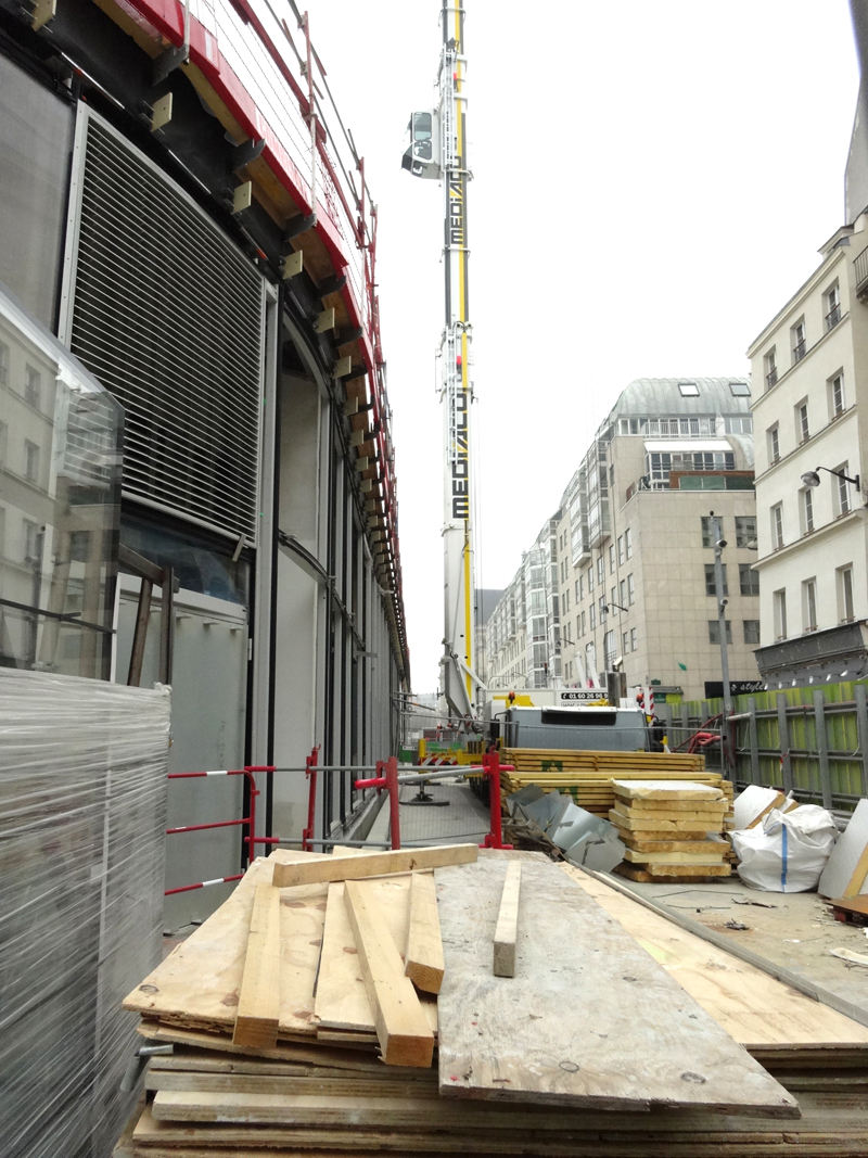 Chantier du Forum des Halles