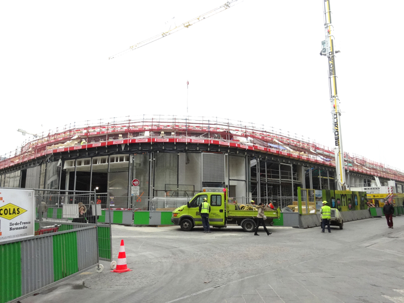 Chantier du Forum des Halles