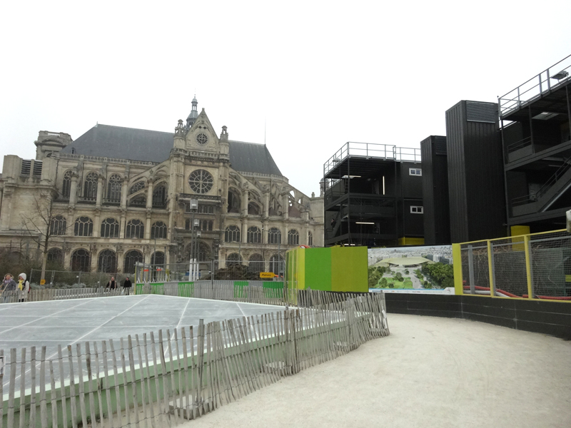 Chantier du Forum des Halles