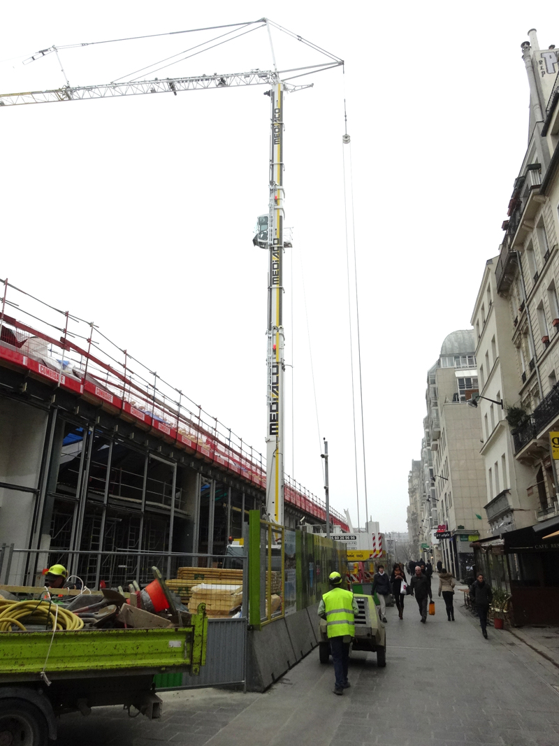 Chantier du Forum des Halles