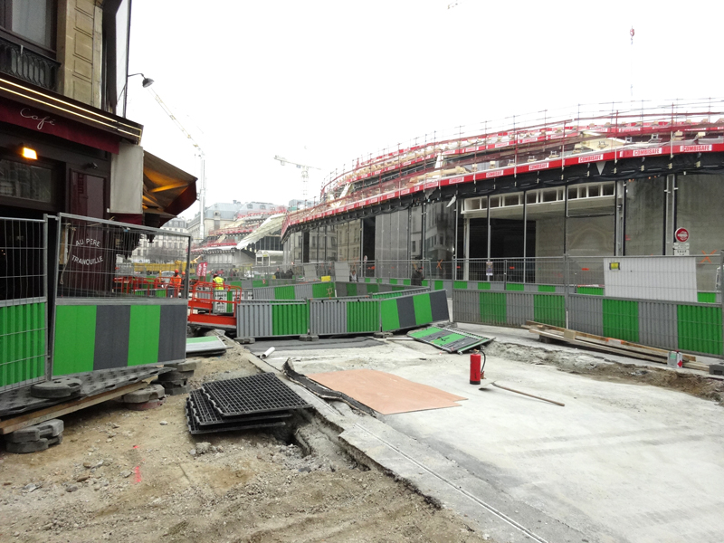 Chantier du Forum des Halles