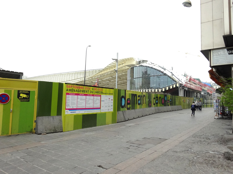 Chantier du Forum des Halles