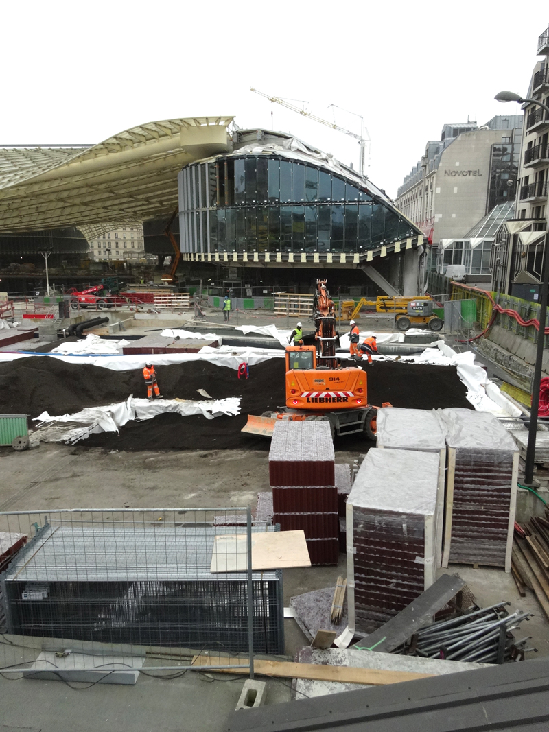 Chantier du Forum des Halles