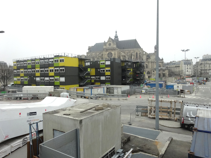 Chantier du Forum des Halles