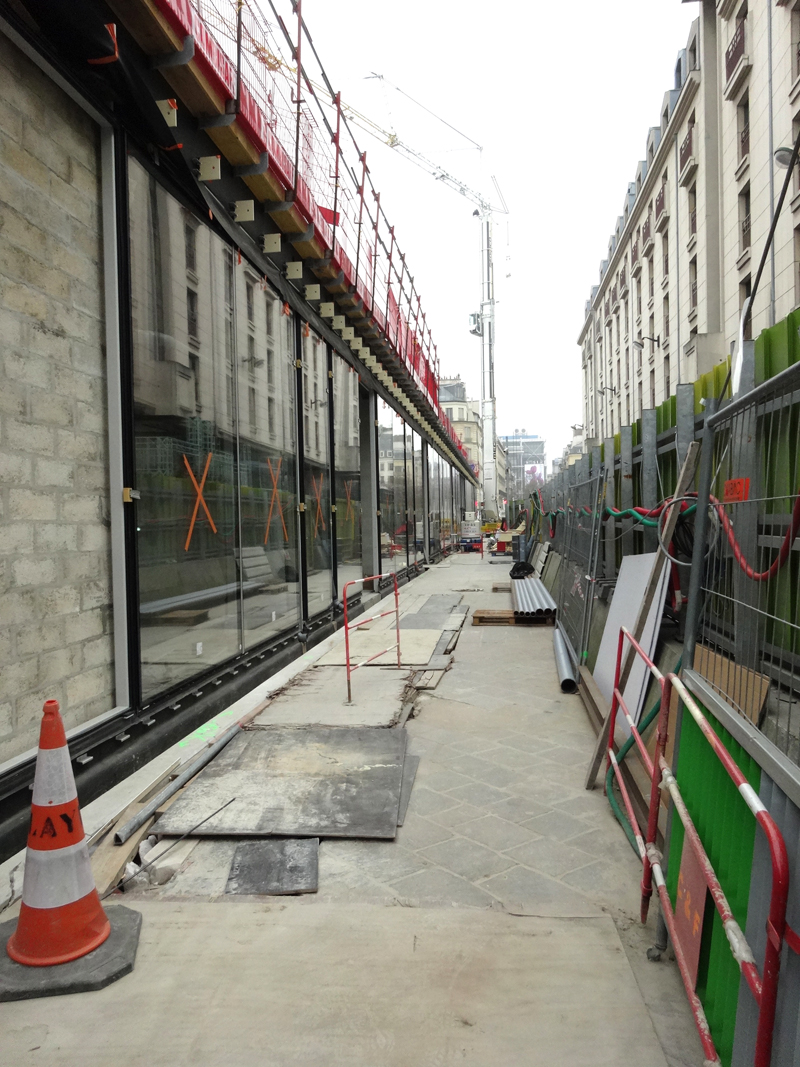 Chantier du Forum des Halles