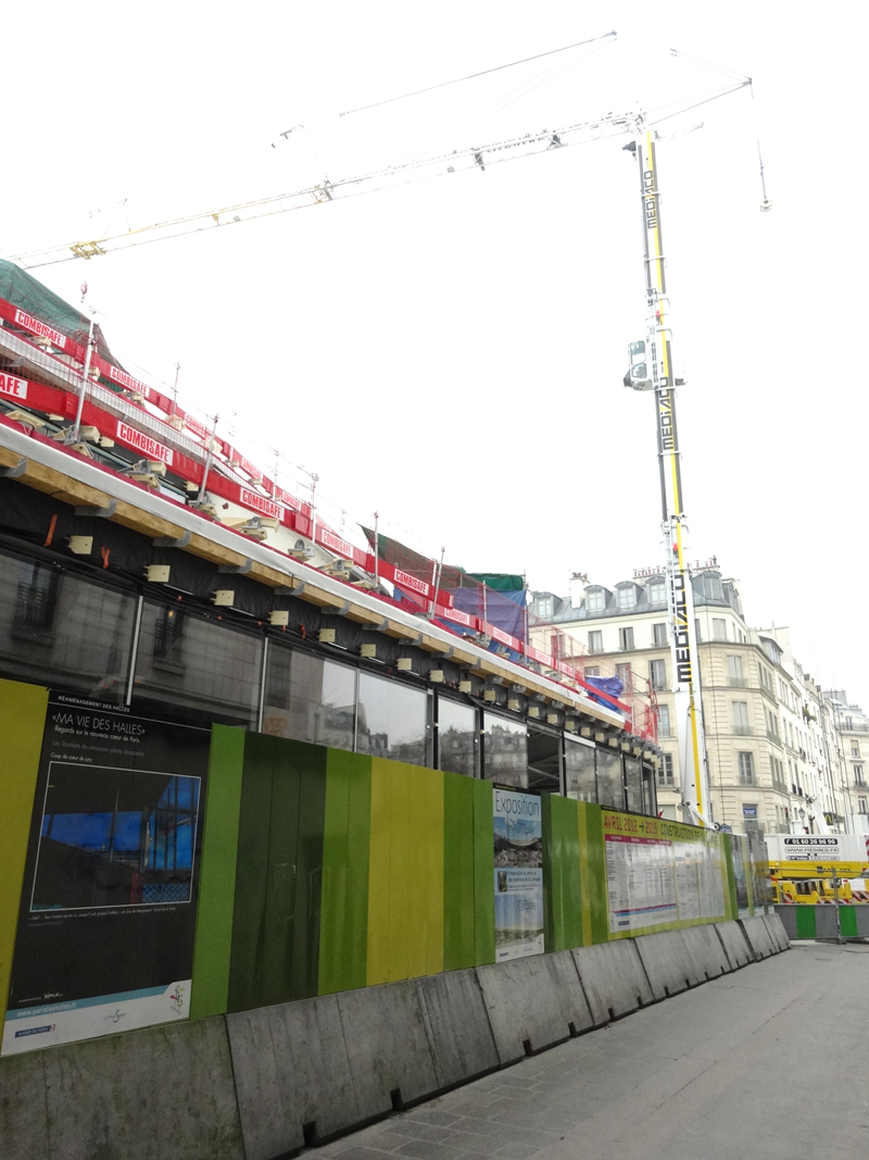 Chantier du Forum des Halles