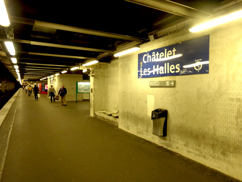 Travaux aux Forum des Halles: Les transports