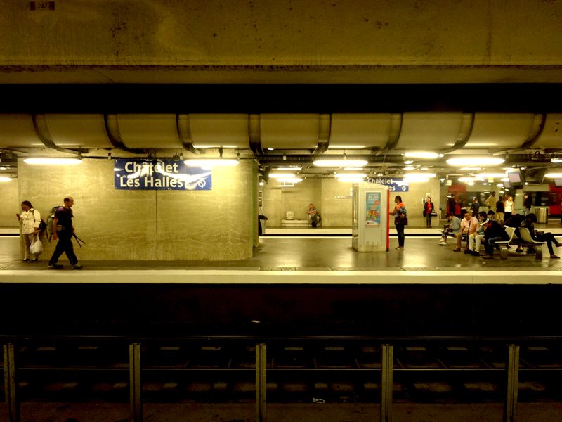 Travaux aux Forum des Halles: Les transports