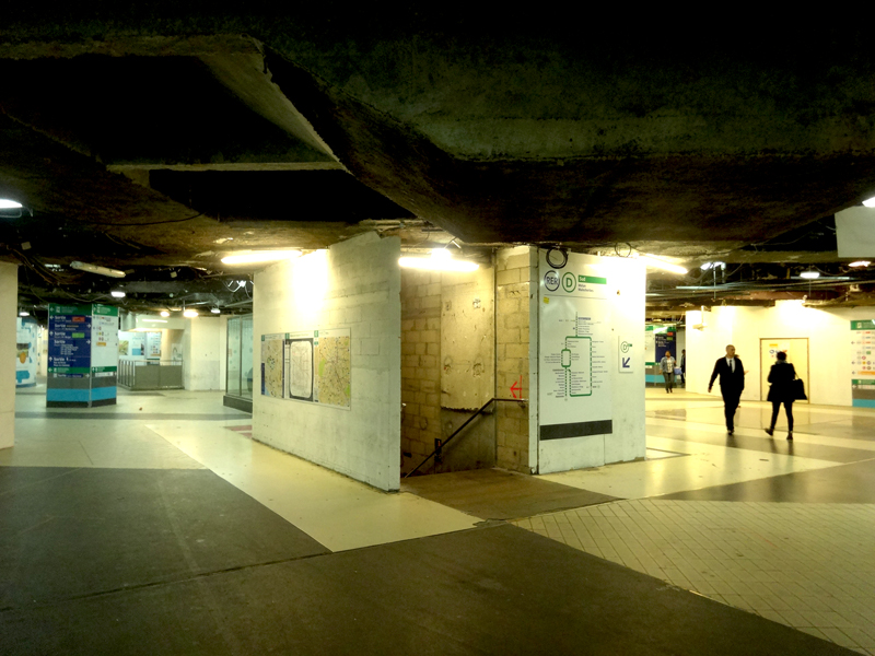 Travaux aux Forum des Halles: Les transports