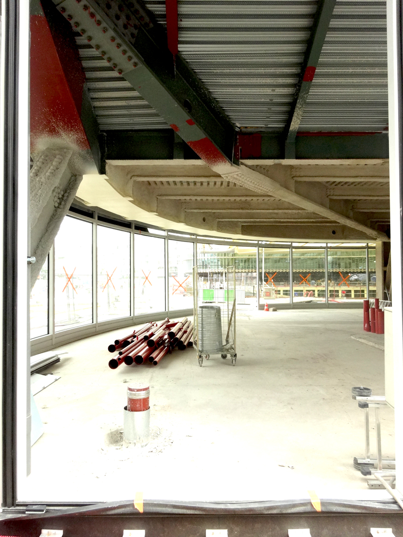 Travaux Forum des Halles Juillet 2015