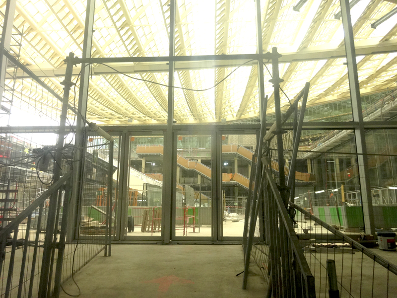 Travaux Forum des Halles Juillet 2015