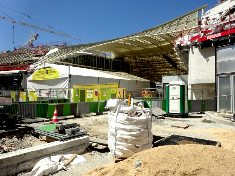 Travaux Forum des Halles Juillet 2015