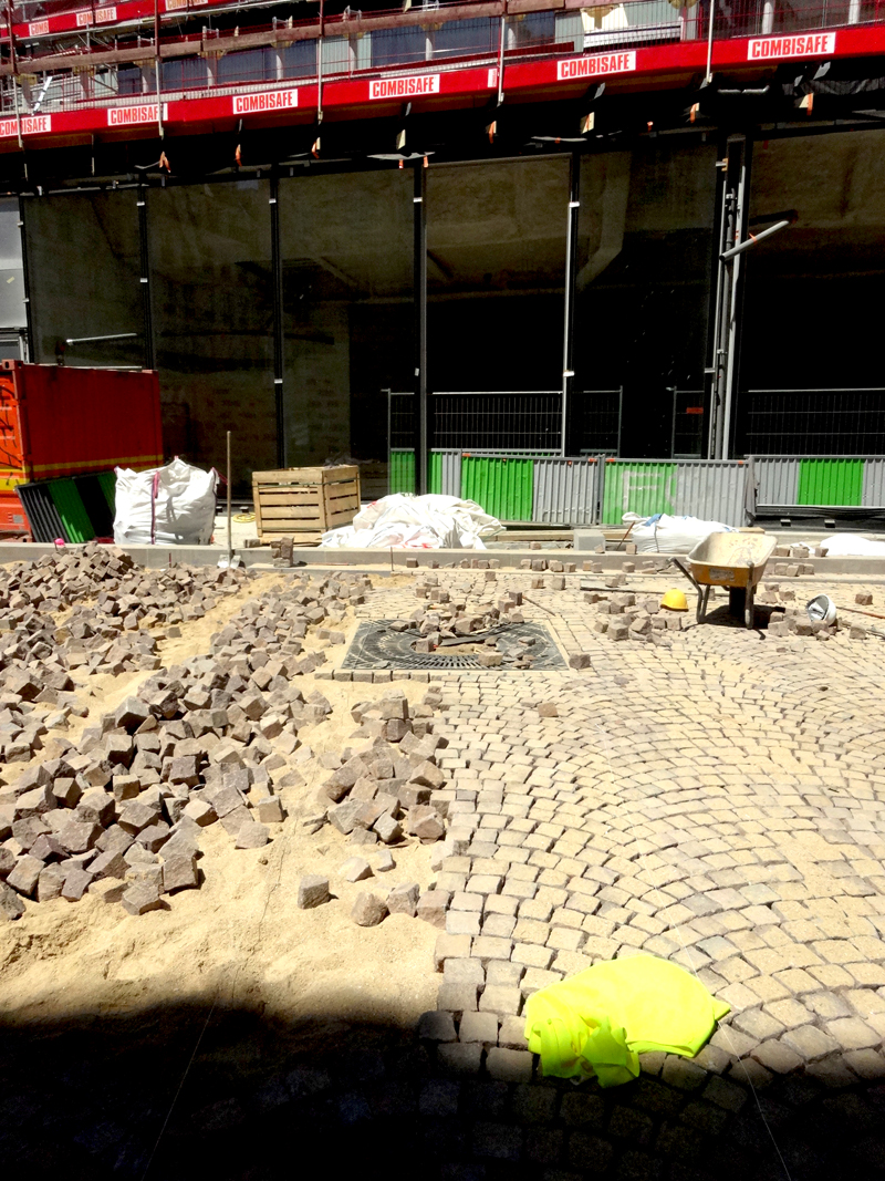 Travaux Forum des Halles Juillet 2015