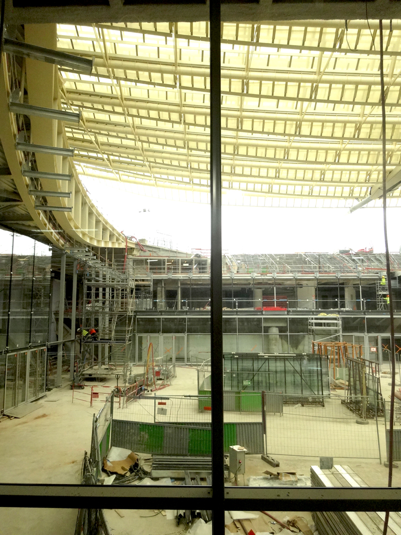 Travaux Forum des Halles Juillet 2015