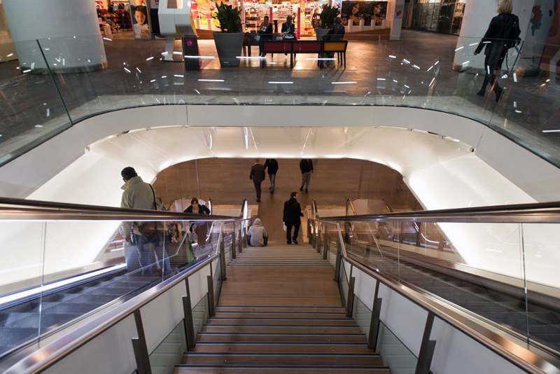 Photos officielles du chantier des Halles