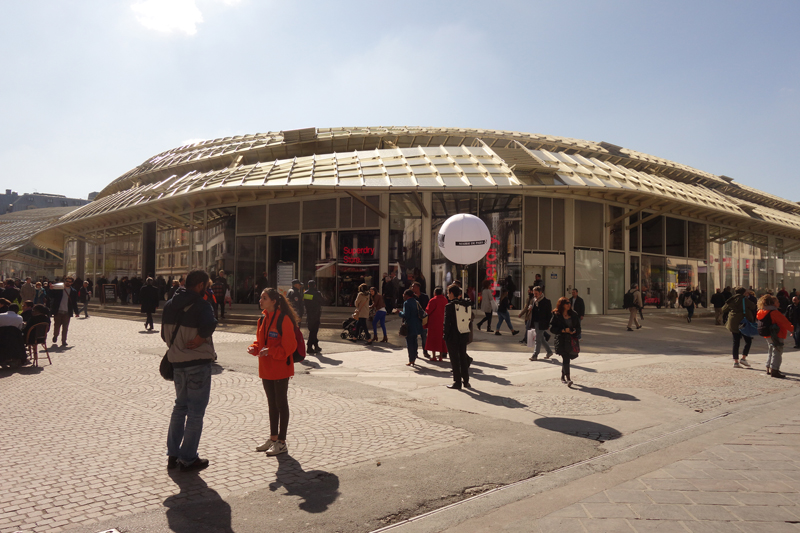 Inauguration du Forum des Halles de Paris