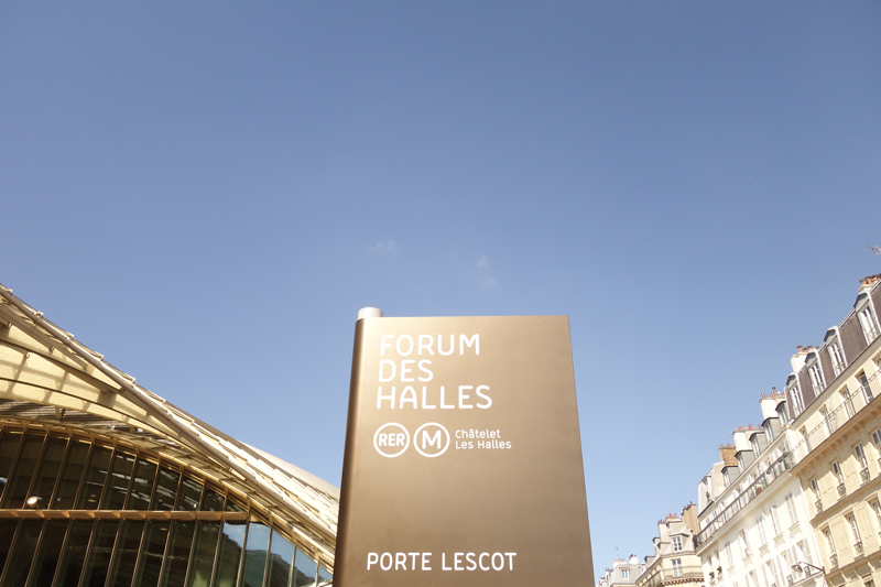 Inauguration du Forum des Halles de Paris