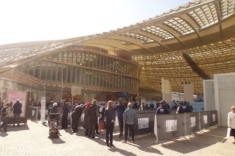 Inauguration du Forum des Halles de Paris